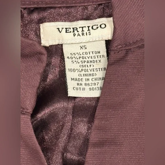 Vertigo Paris Dusty Purple Blazer - Picture 5 of 13